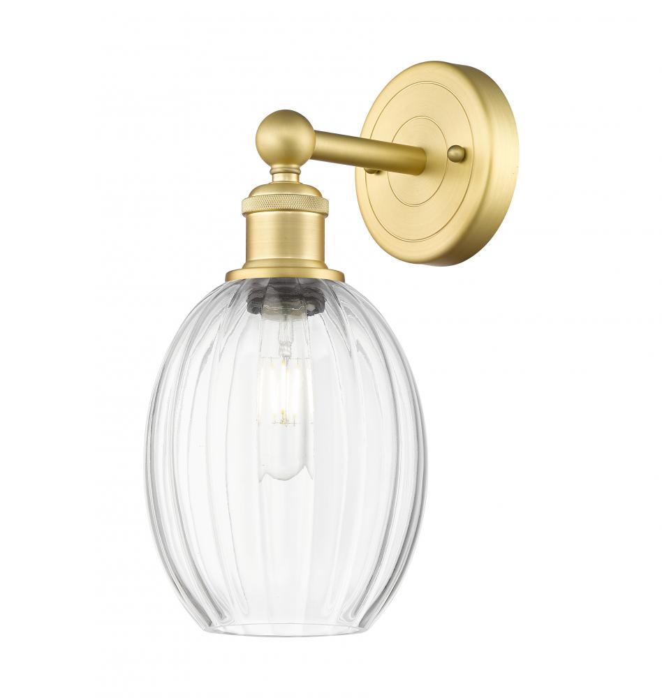 Preston Bulb - 1 Light - 6 inch - Satin Gold - Sconce