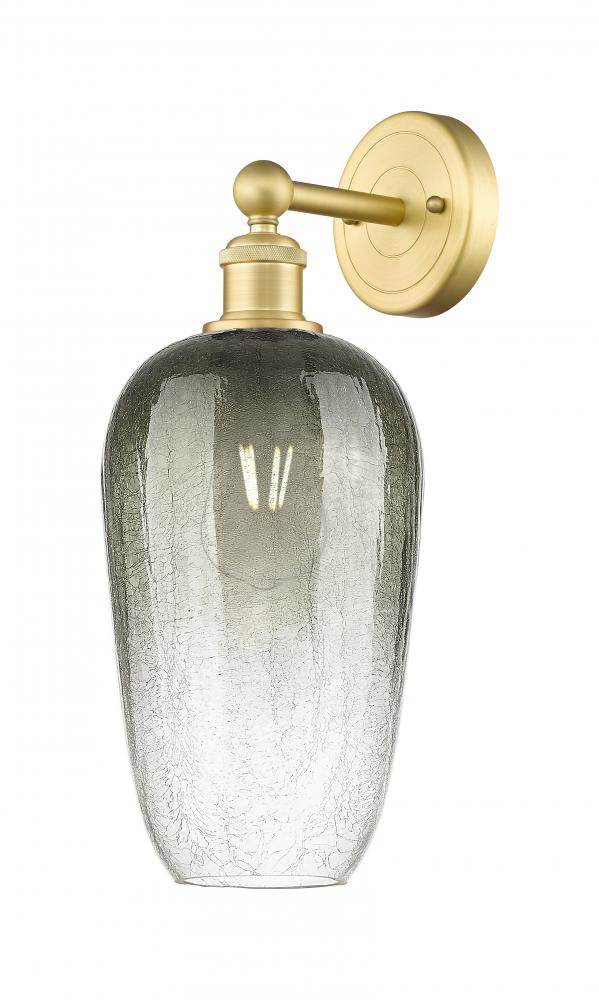 Brookhaven Flute - 1 Light - 7 inch - Satin Gold - Sconce