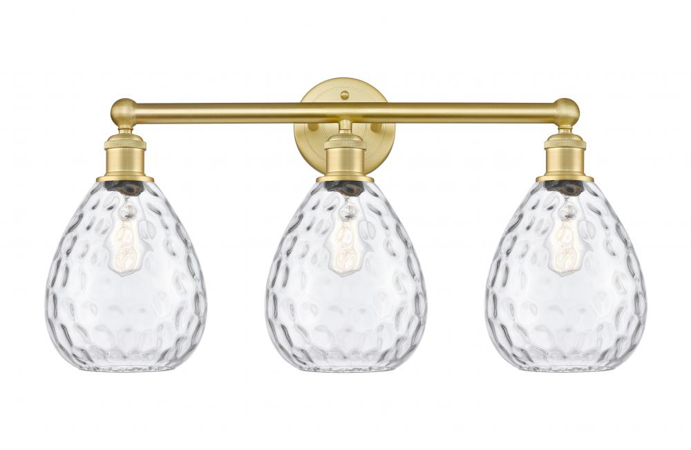 Waverly - 3 Light - 26 inch - Satin Gold - Bath Vanity Light