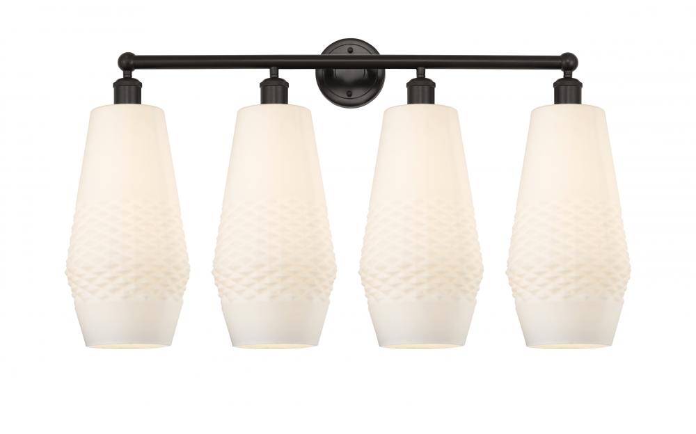 Windham - 4 Light - 34 inch - Oil Rubbed Bronze - Bath Vanity Light