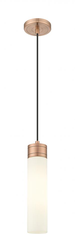 Boreas - 1 Light - 3 inch - Antique Copper - Cord Hung - Mini Pendant