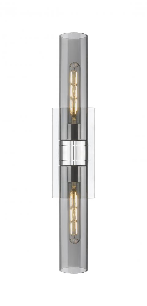 Boreas - 2 Light - 24 inch - Polished Chrome - Bath Vanity Light