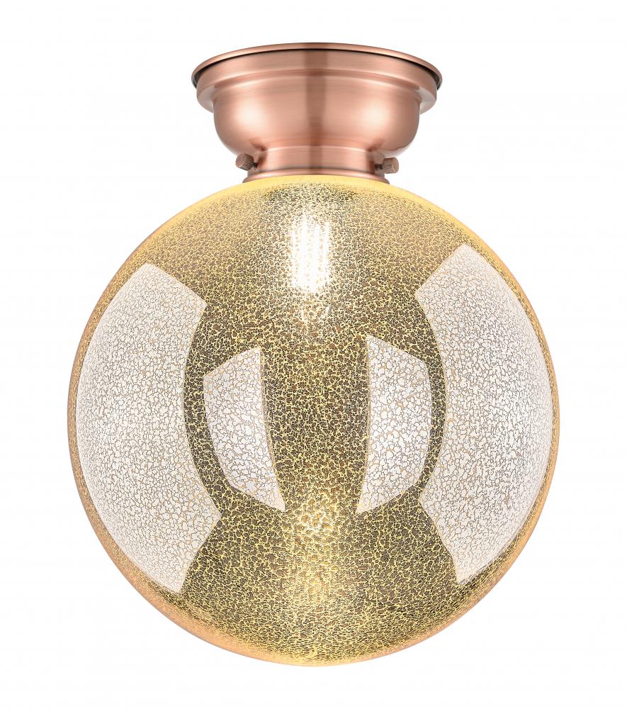 Beacon - 1 Light - 12 inch - Antique Copper - Flush Mount