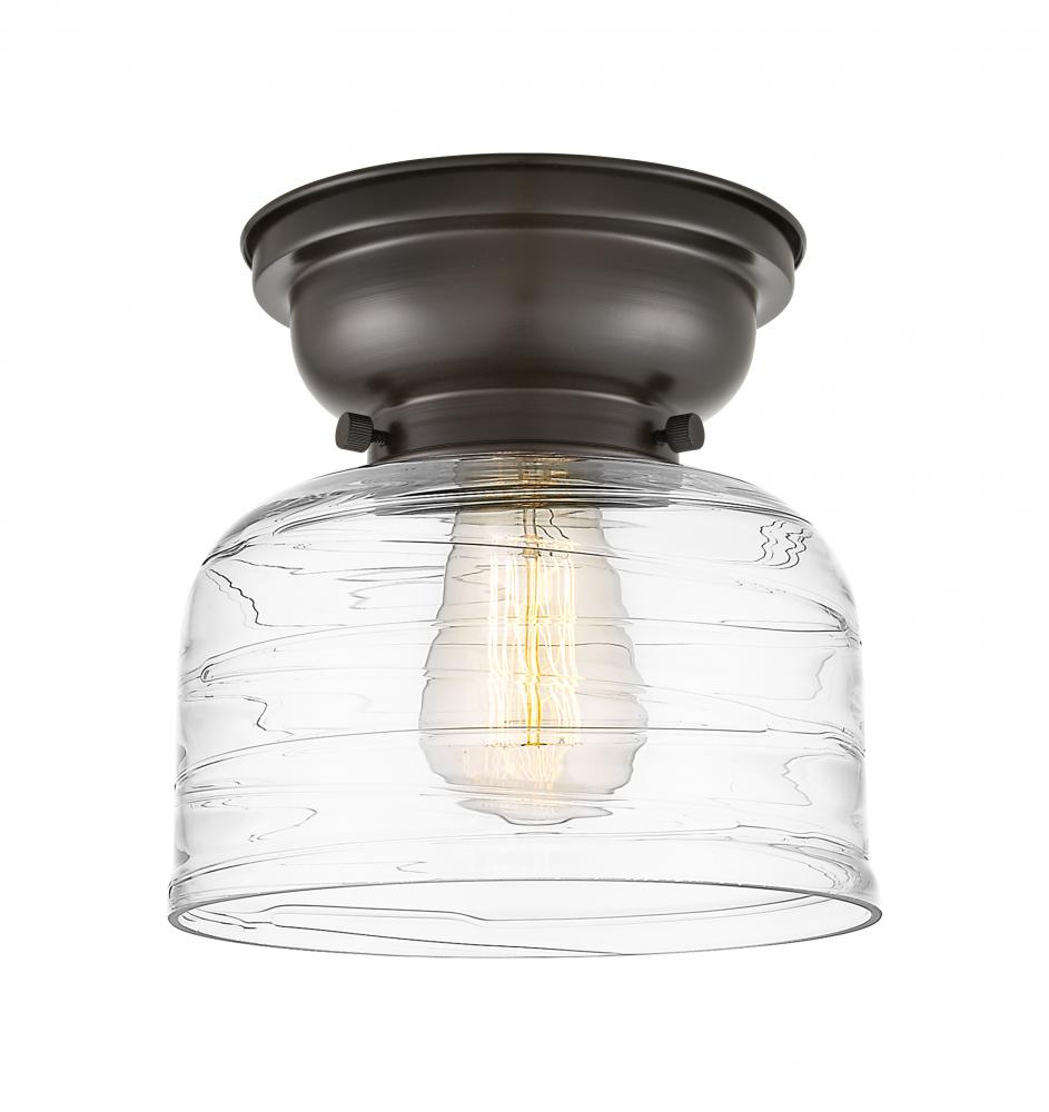 Bell - 1 Light - 8 inch - Oil Rubbed Bronze - Flush Mount