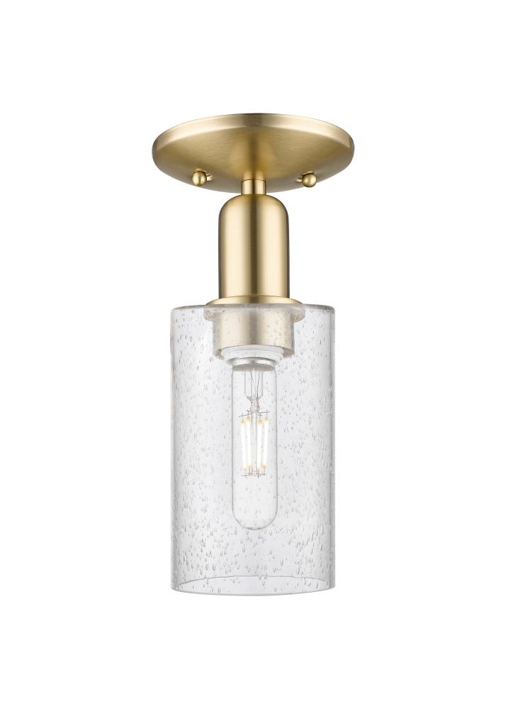 Clymer - 1 Light - 4 inch - Champagne Bronze - Semi-Flush Mount