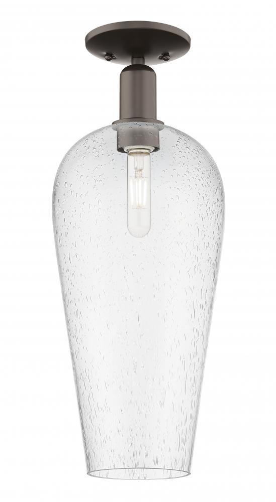 Chelsea - 1 Light - 6 inch - Oil Rubbed Bronze - Semi-Flush Mount