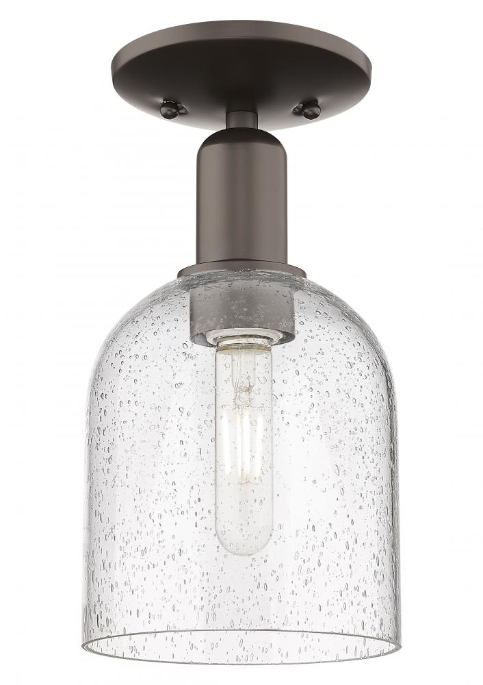 Bella - 1 Light - 6 inch - Oil Rubbed Bronze - Semi-Flush Mount