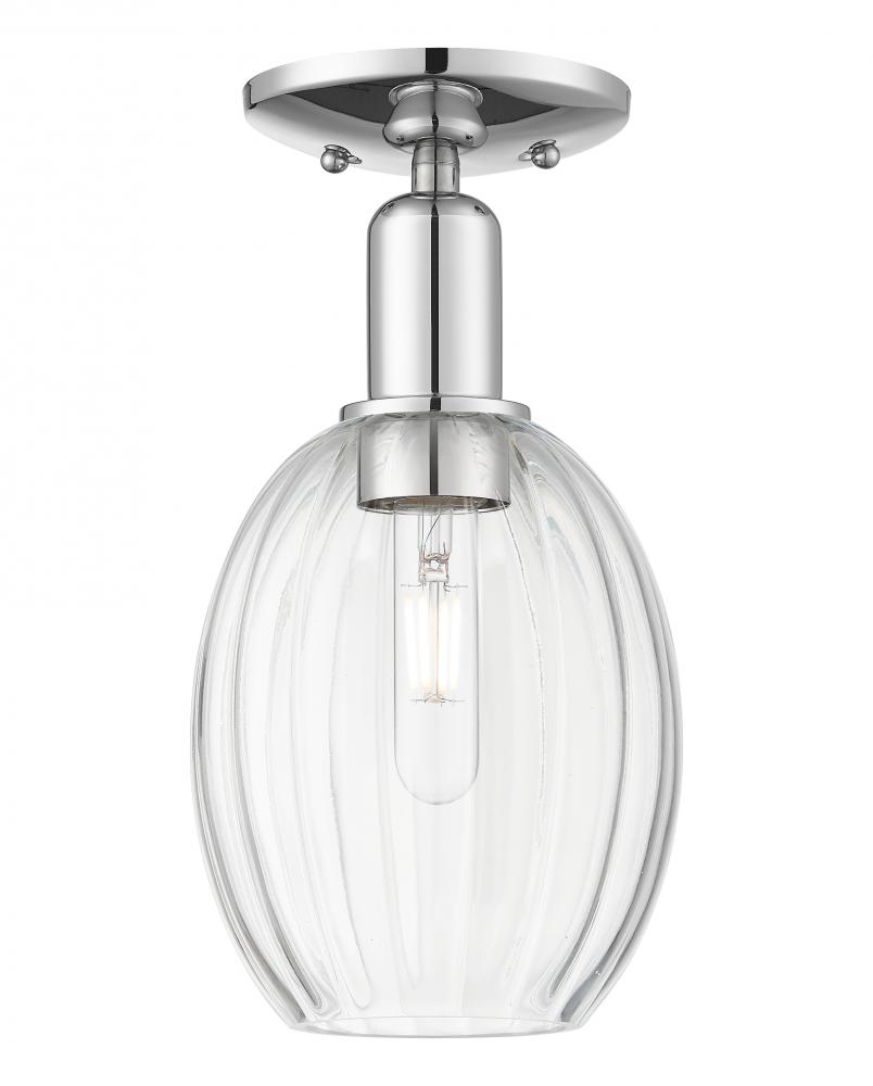 Preston - 1 Light - 6 inch - Polished Chrome - Semi-Flush Mount