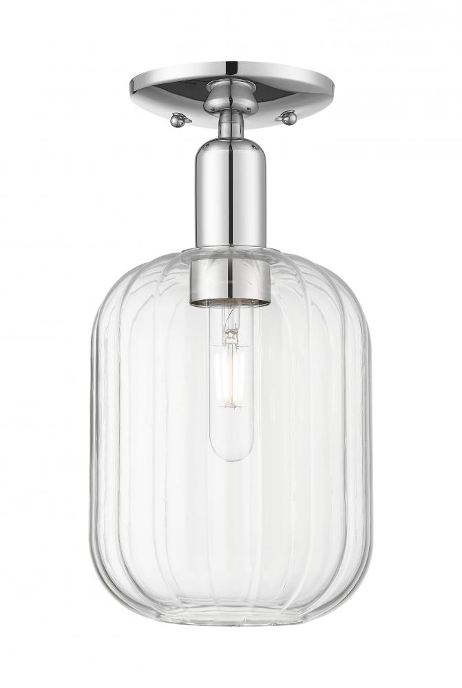 Preston - 1 Light - 6 inch - Polished Chrome - Semi-Flush Mount