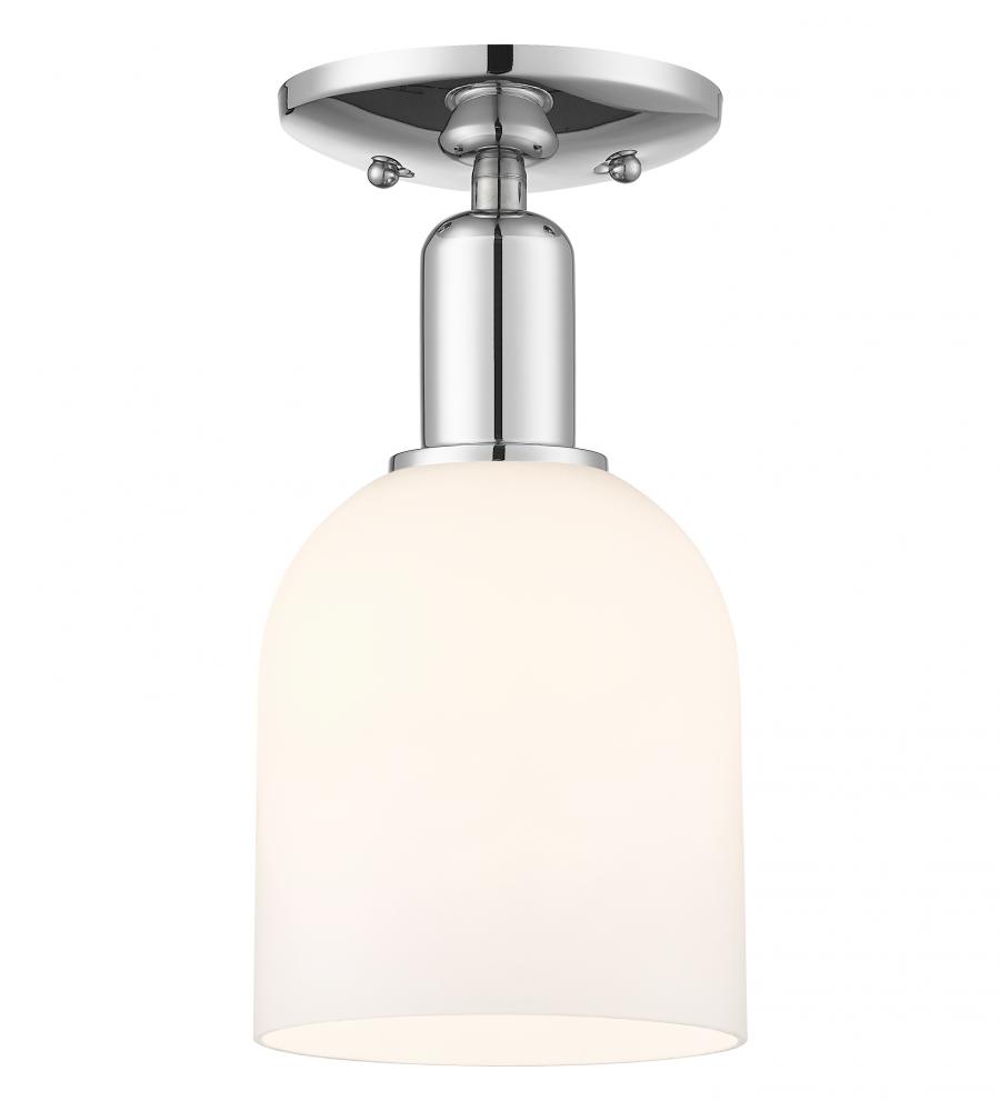 Bella - 1 Light - 6 inch - Polished Chrome - Semi-Flush Mount