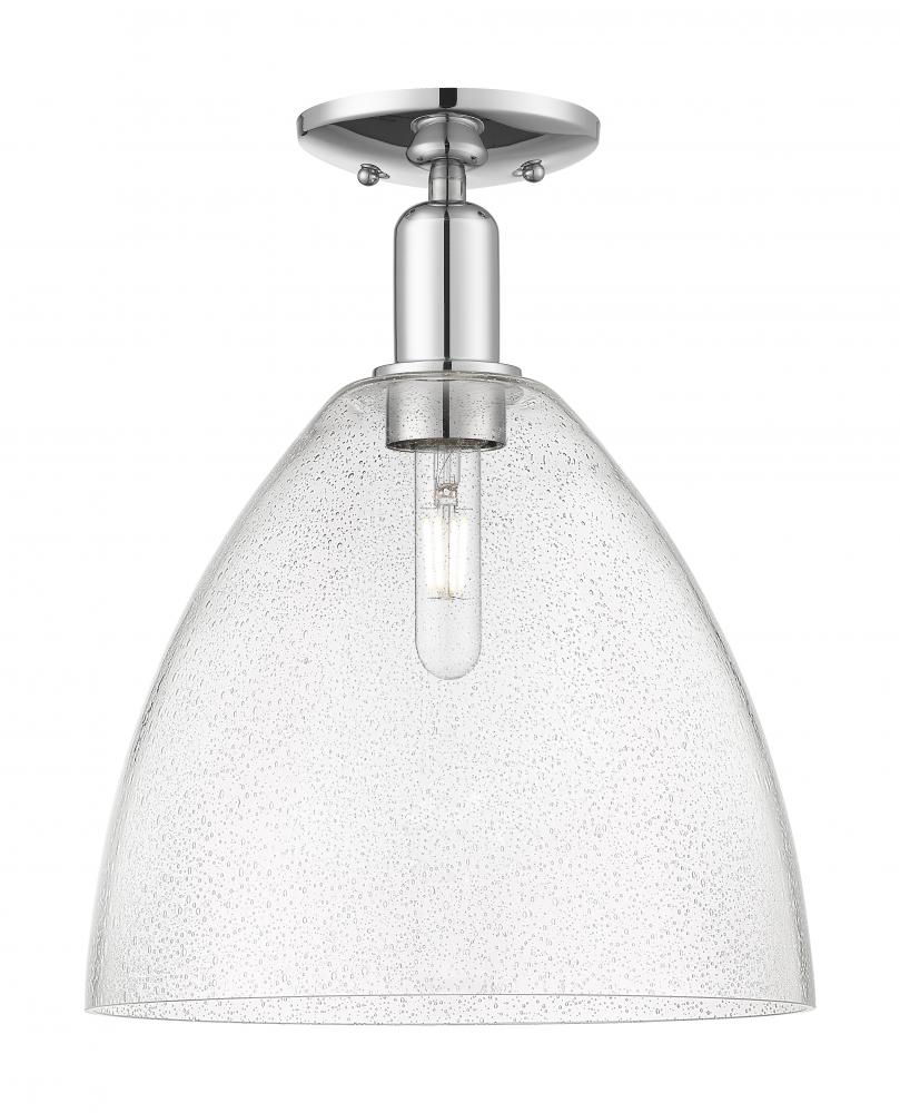 Bristol - 1 Light - 12 inch - Polished Chrome - Semi-Flush Mount