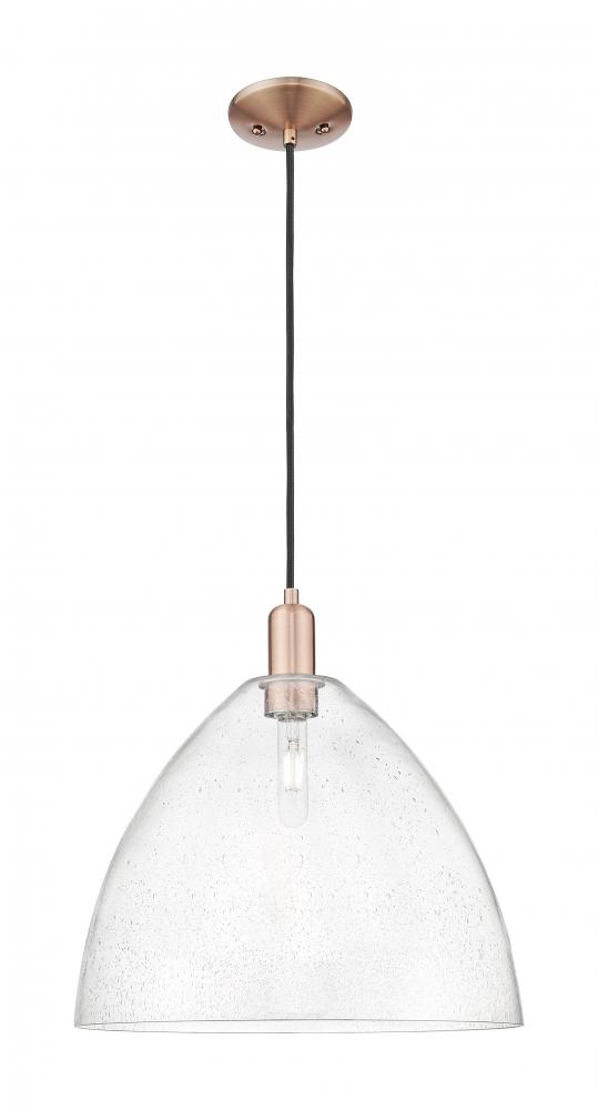 Bristol - 1 Light - 16 inch - Antique Copper - Cord hung - Mini Pendant