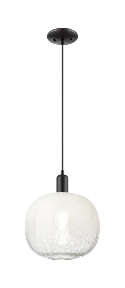 Brookhaven Sphere - 1 Light - 6 inch - Matte Black - Cord hung - Mini Pendant