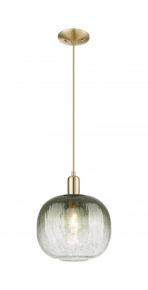 Brookhaven Sphere - 1 Light - 6 inch - Champagne Bronze - Cord hung - Mini Pendant