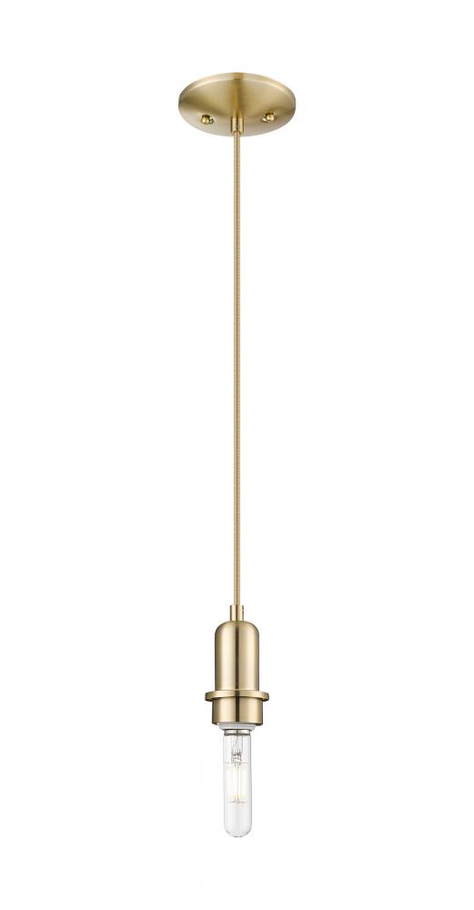 Arcadia - 1 Light - 5 inch - Champagne Bronze - Mini Pendant
