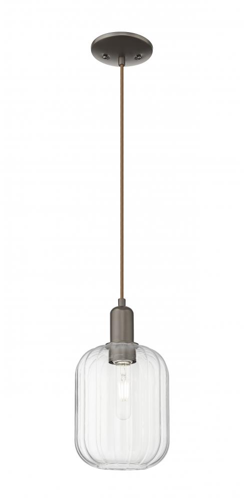 Preston - 1 Light - 6 inch - Oil Rubbed Bronze - Cord hung - Mini Pendant