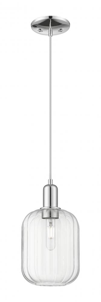 Preston - 1 Light - 6 inch - Polished Chrome - Cord hung - Mini Pendant