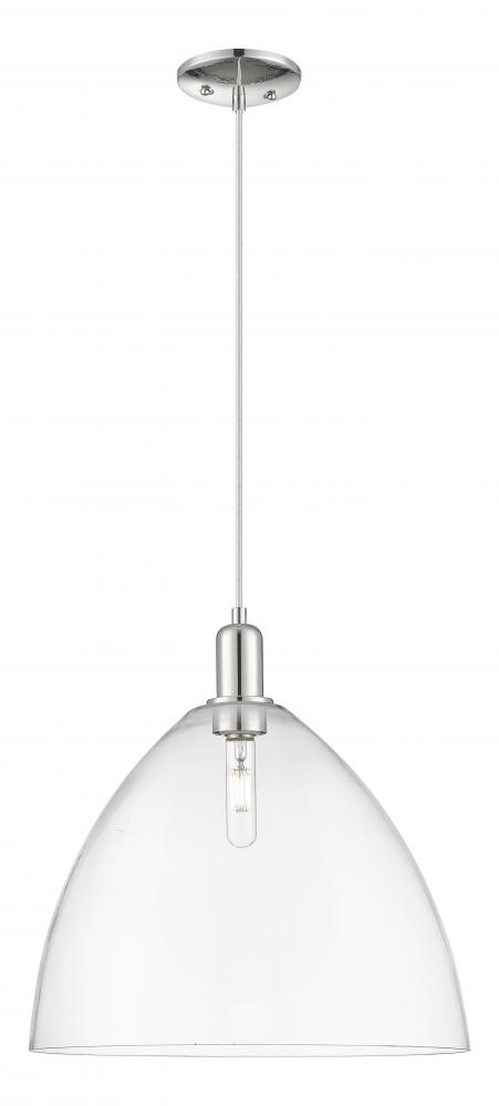 Bristol - 1 Light - 16 inch - Polished Nickel - Cord hung - Mini Pendant