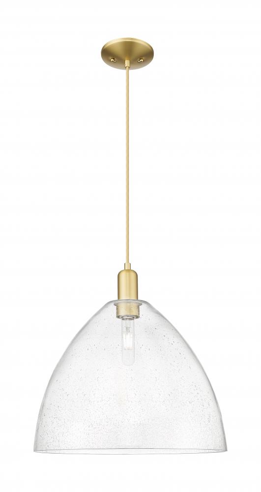 Bristol - 1 Light - 16 inch - Satin Gold - Cord hung - Mini Pendant