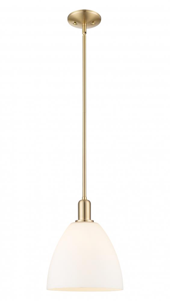 Bristol - 1 Light - 9 inch - Champagne Bronze - Stem hung - Mini Pendant