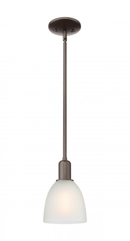 Castile - 1 Light - 6 inch - Oil Rubbed Bronze - Stem hung - Mini Pendant