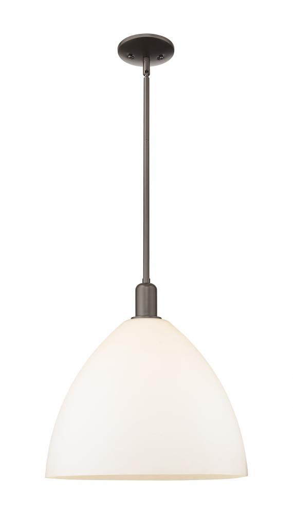 Bristol - 1 Light - 16 inch - Oil Rubbed Bronze - Stem hung - Mini Pendant