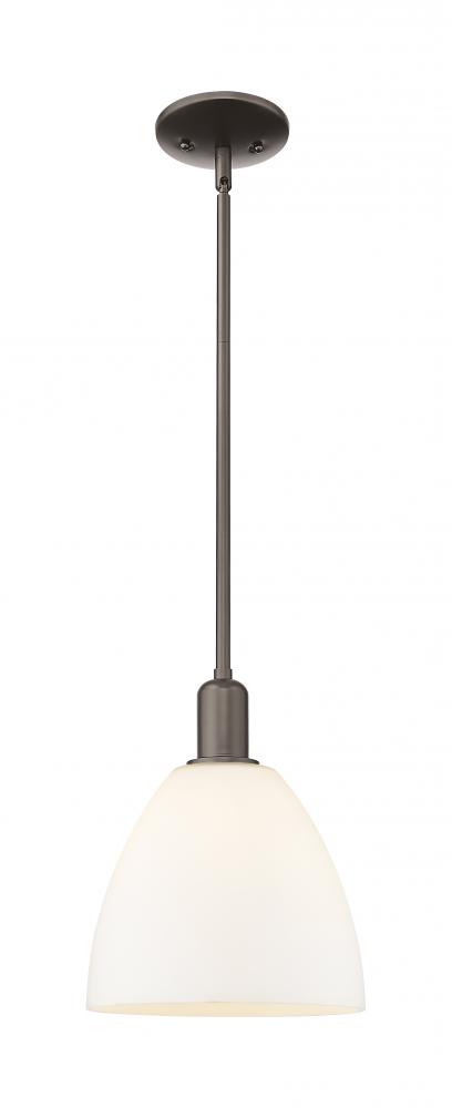 Bristol - 1 Light - 9 inch - Oil Rubbed Bronze - Stem hung - Mini Pendant