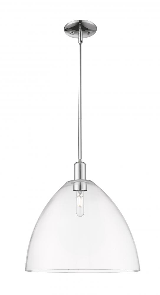 Bristol - 1 Light - 16 inch - Polished Chrome - Stem hung - Mini Pendant
