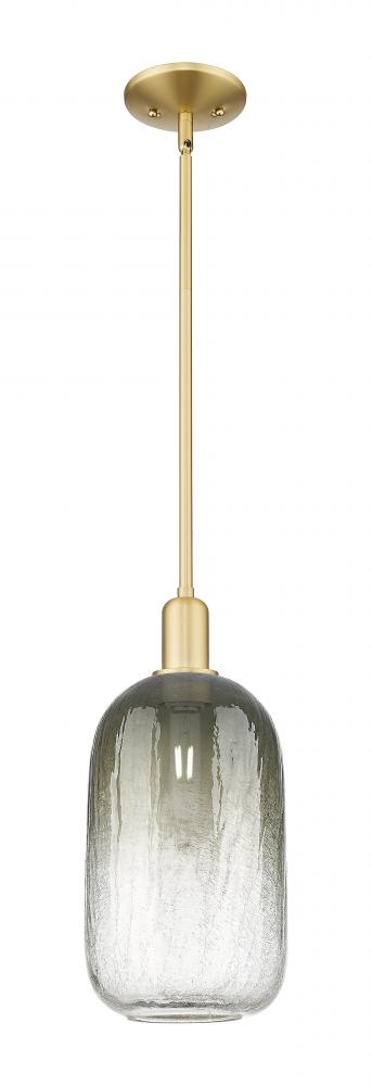 Brookhaven Cloche - 1 Light - 6 inch - Satin Gold - Mini Pendant