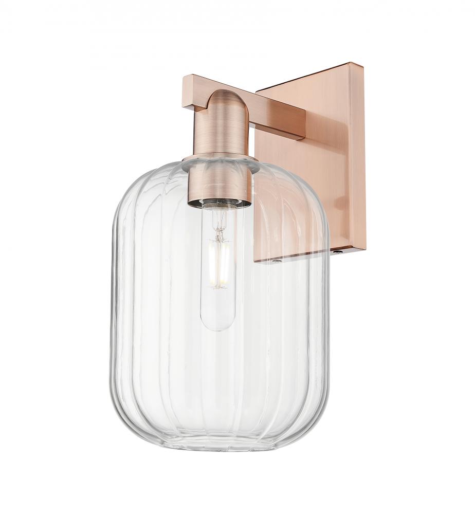 Preston Cylinder - 1 Light - 6 inch - Antique Copper - Sconce