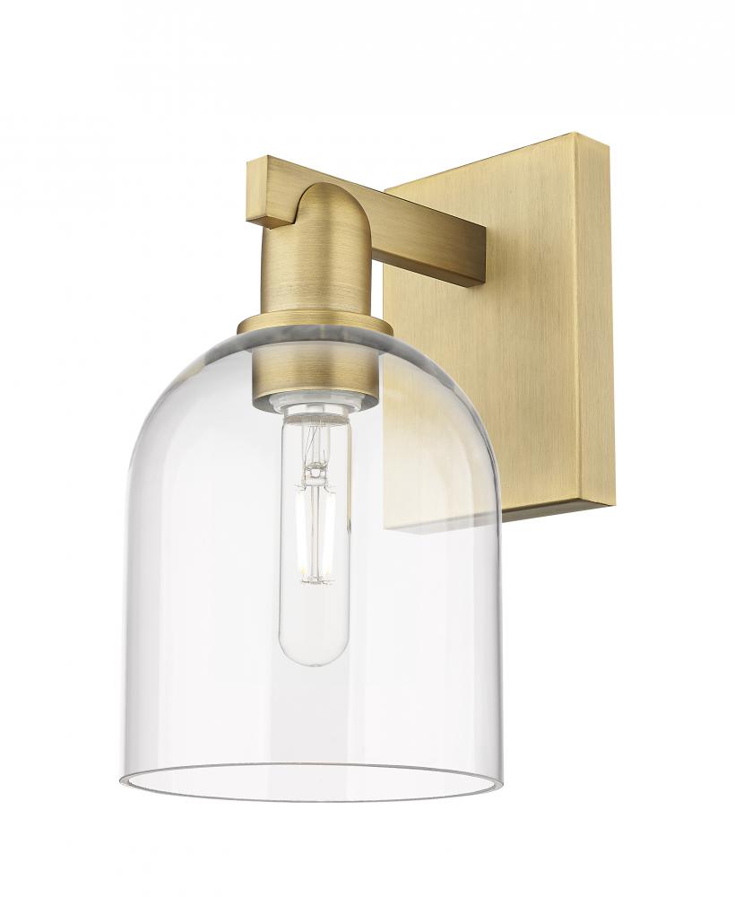 Bella - 1 Light - 6 inch - Brushed Brass - Sconce