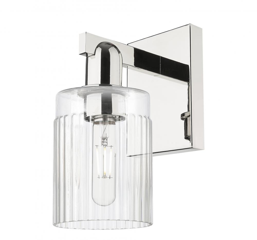 Hadley - 1 Light - 5 inch - Polished Nickel - Sconce