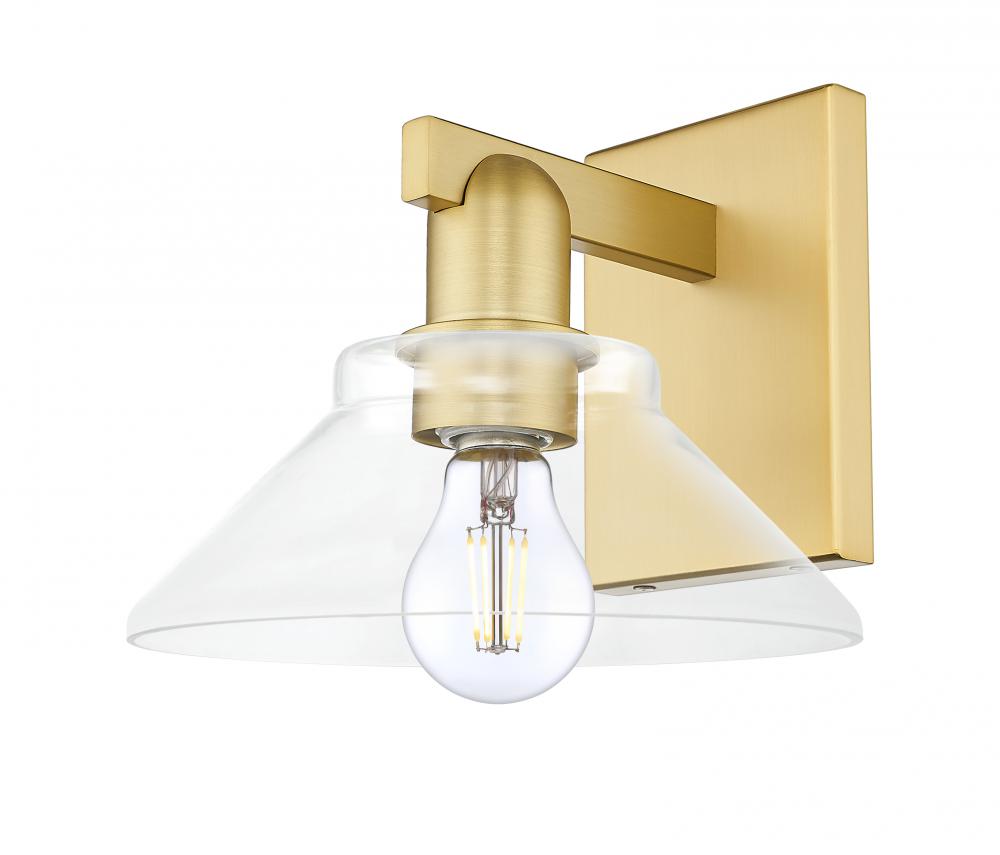 Orwell - 1 Light - 8 inch - Satin Gold - Sconce
