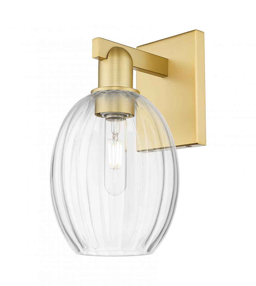 Preston Bulb - 1 Light - 6 inch - Satin Gold - Sconce