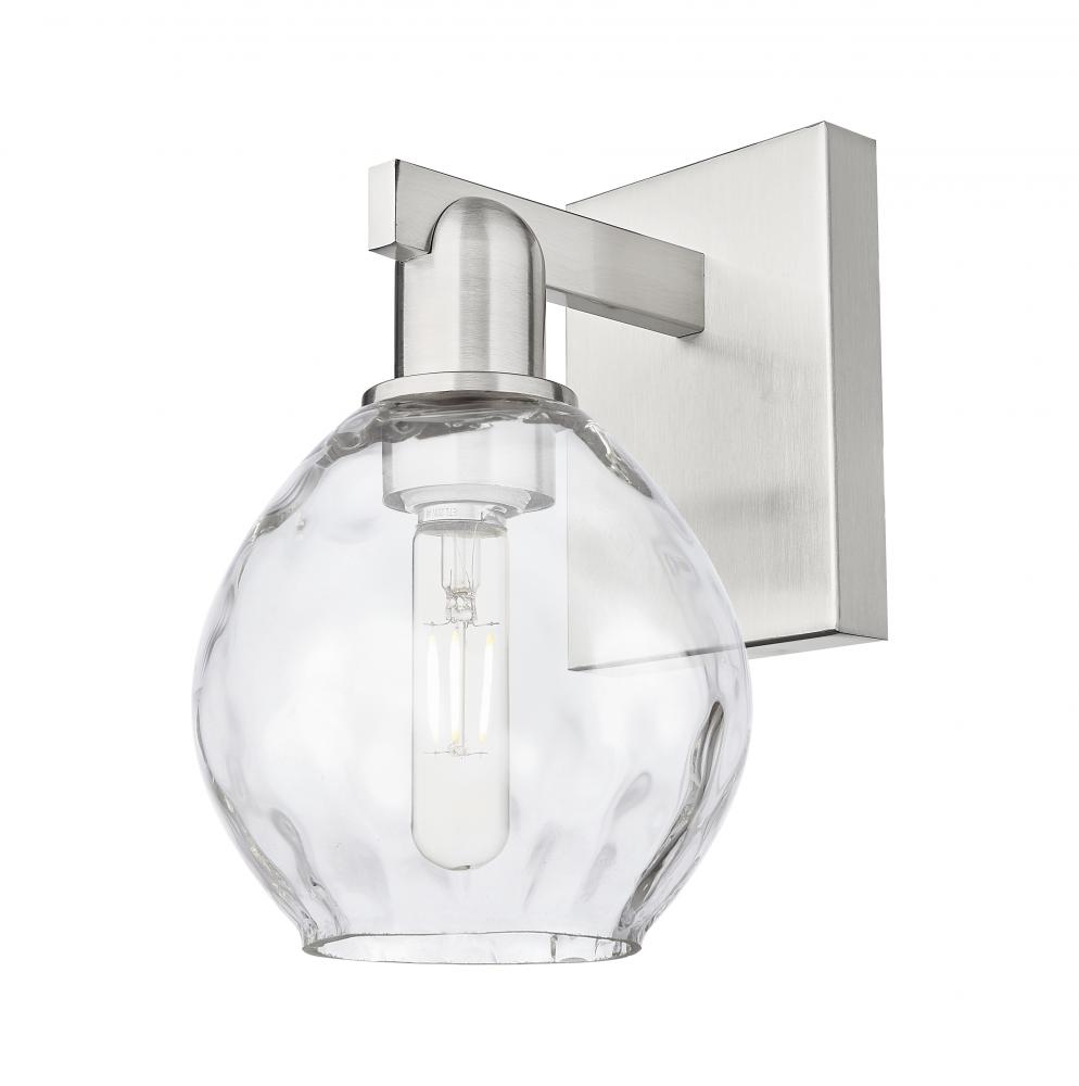 Waverly - 1 Light - 6 inch - Brushed Satin Nickel - Sconce