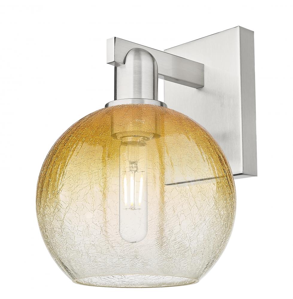 Brookhaven Globe - 1 Light - 6 inch - Brushed Satin Nickel - Sconce