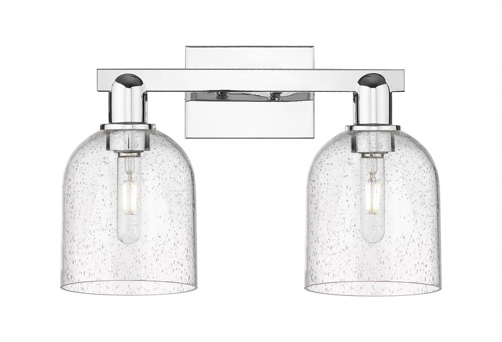Bella - 2 Light - 17 inch - Polished Chrome - Bath Vanity Light