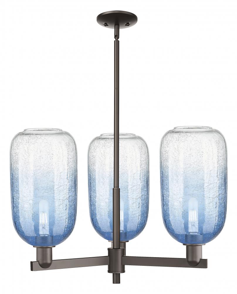 Brookhaven Cloche - 3 Light - 18 inch - Oil Rubbed Bronze - Pendant