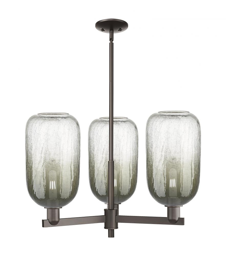 Brookhaven Cloche - 3 Light - 18 inch - Oil Rubbed Bronze - Pendant