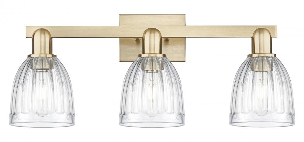 Brookfield - 3 Light - 25 inch - Champagne Bronze - Bath Vanity Light