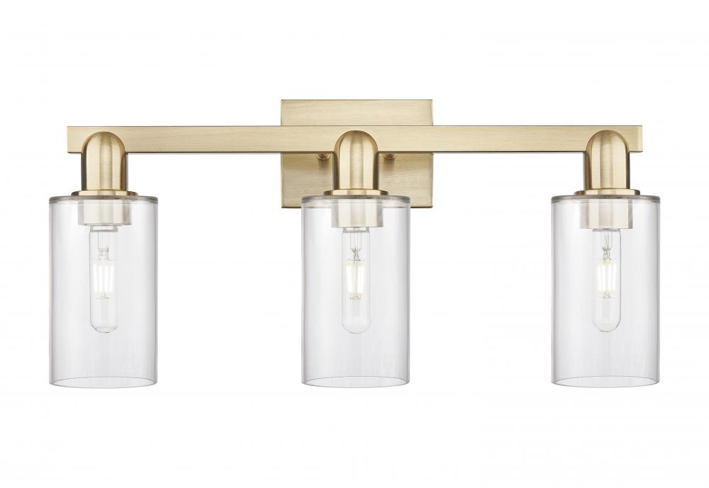 Clymer - 3 Light - 23 inch - Champagne Bronze - Bath Vanity Light