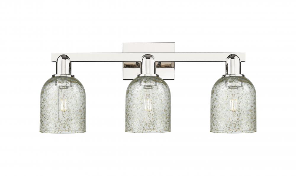 Caledonia - 3 Light - 24 inch - Polished Nickel - Bath Vanity Light