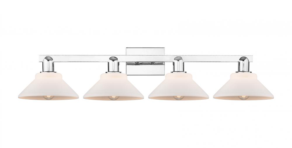 Orwell - 4 Light - 35 inch - Polished Chrome - Bath Vanity Light