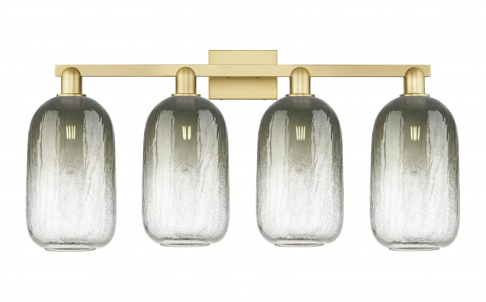 Brookhaven Cloche - 4 Light - 36 inch - Satin Gold - Bath Vanity Light