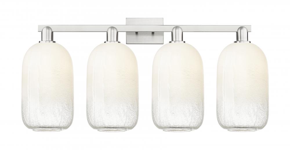 Brookhaven Cloche - 4 Light - 36 inch - Brushed Satin Nickel - Bath Vanity Light