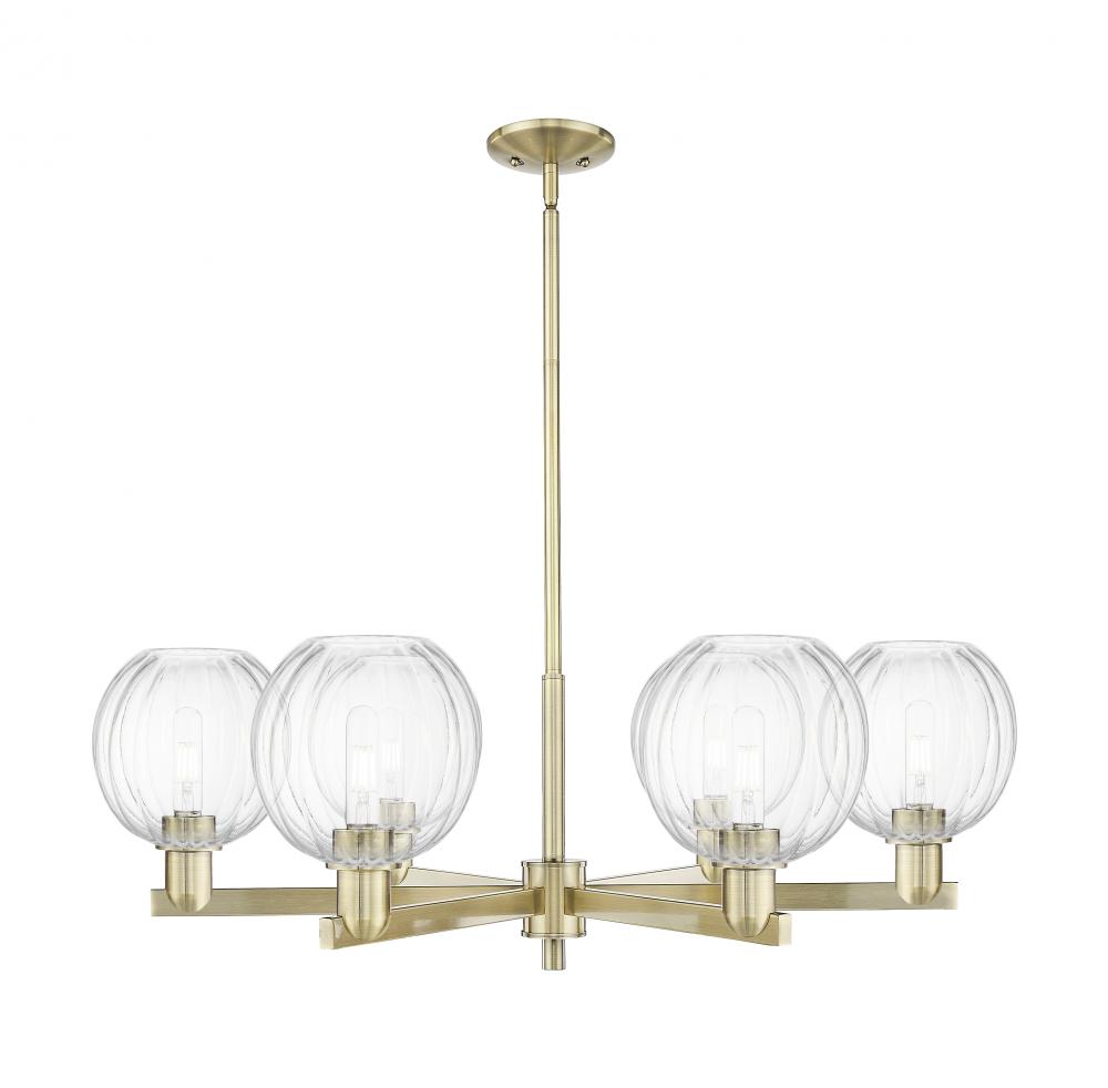 Preston - 6 Light - 24 inch - Satin Gold - Chandelier