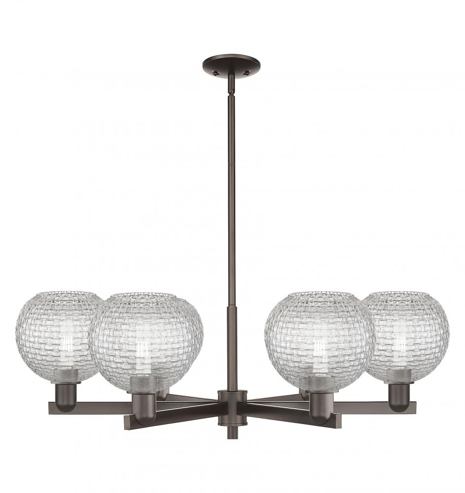 Athens - 6 Light - 38 inch - Oil Rubbed Bronze - Stem hung - Chandelier