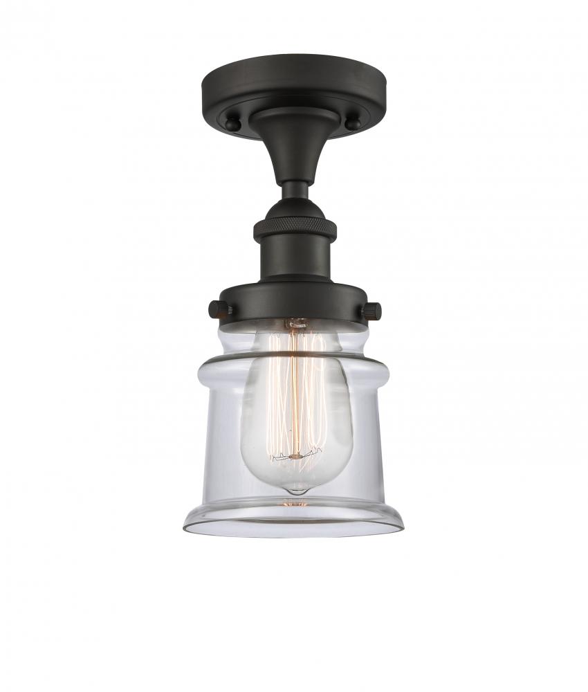 Canton - 1 Light - 6 inch - Oil Rubbed Bronze - Semi-Flush Mount