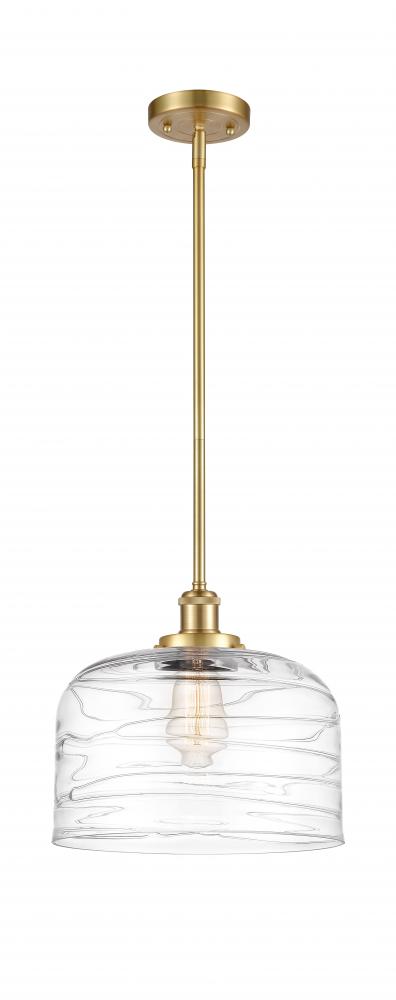 Bell - 1 Light - 12 inch - Satin Gold - Mini Pendant