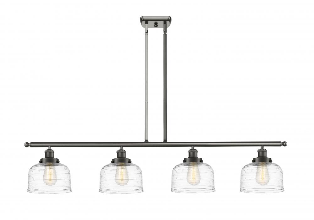 Bell - 4 Light - 48 inch - Oil Rubbed Bronze - Stem Hung - Island Light
